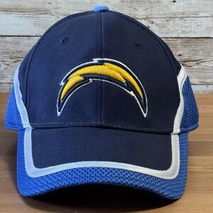 San Diego Chargers Hat Blue White Adjustable NFL Team Apparel Vintage